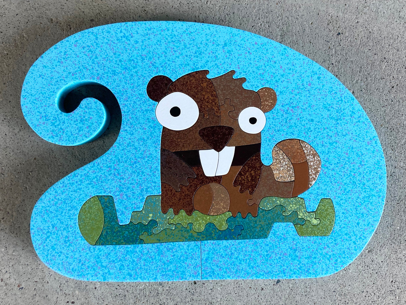 Busy Beaver (Aqua)