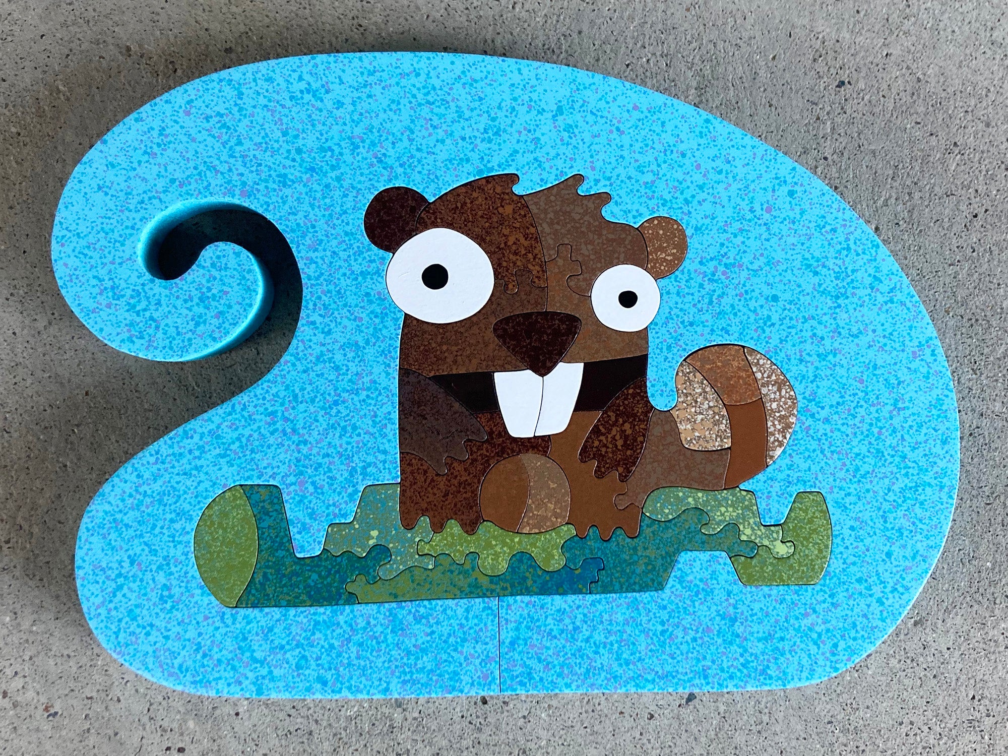 Busy Beaver (Aqua)
