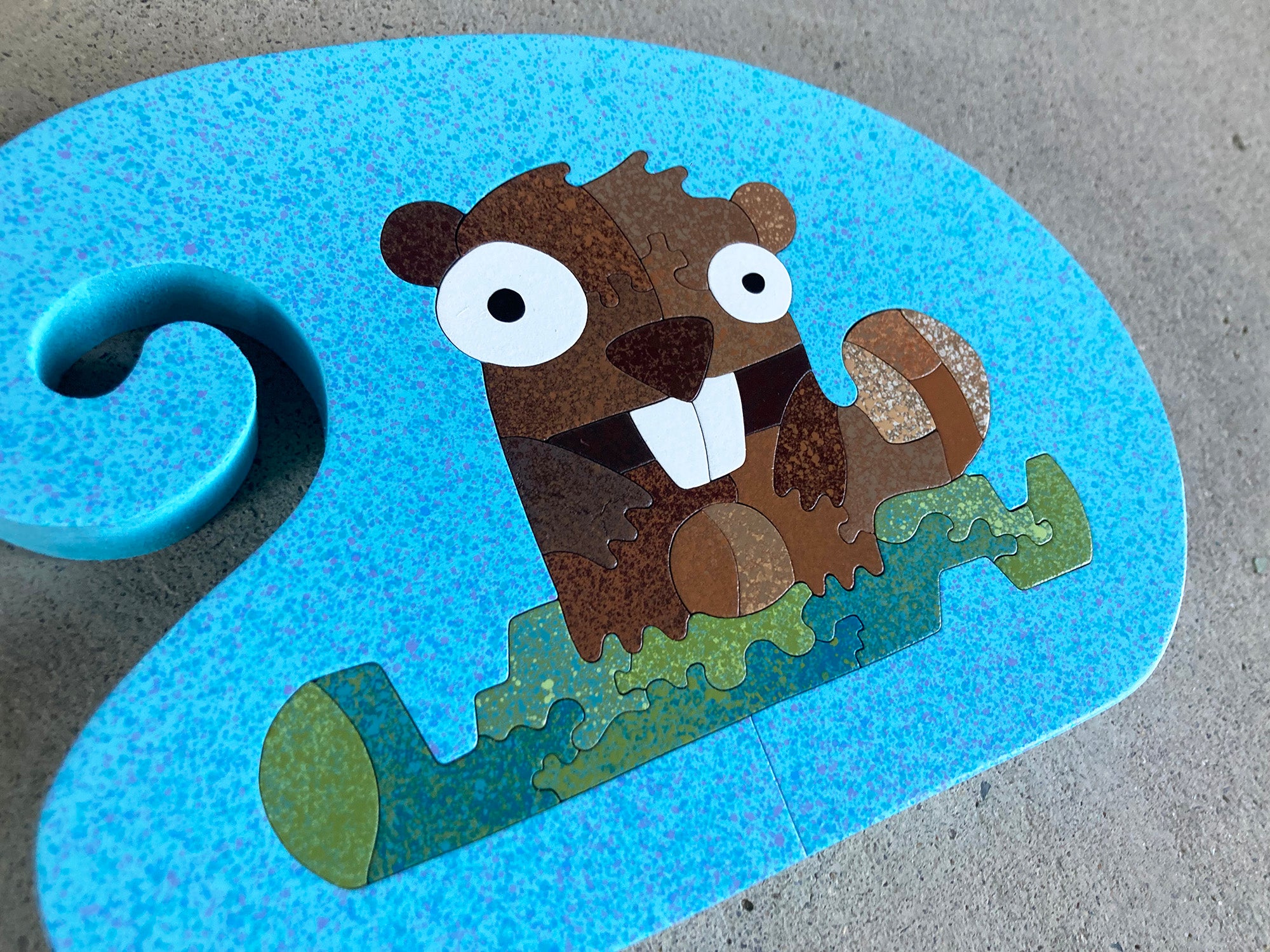 Busy Beaver (Aqua)