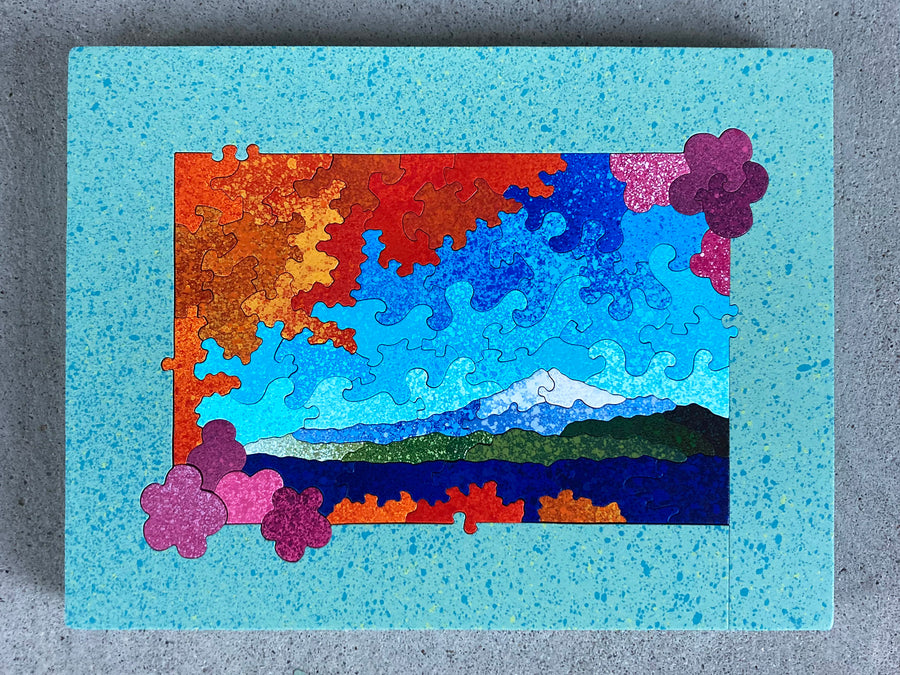 Mt. Fuji (Mint Green)
