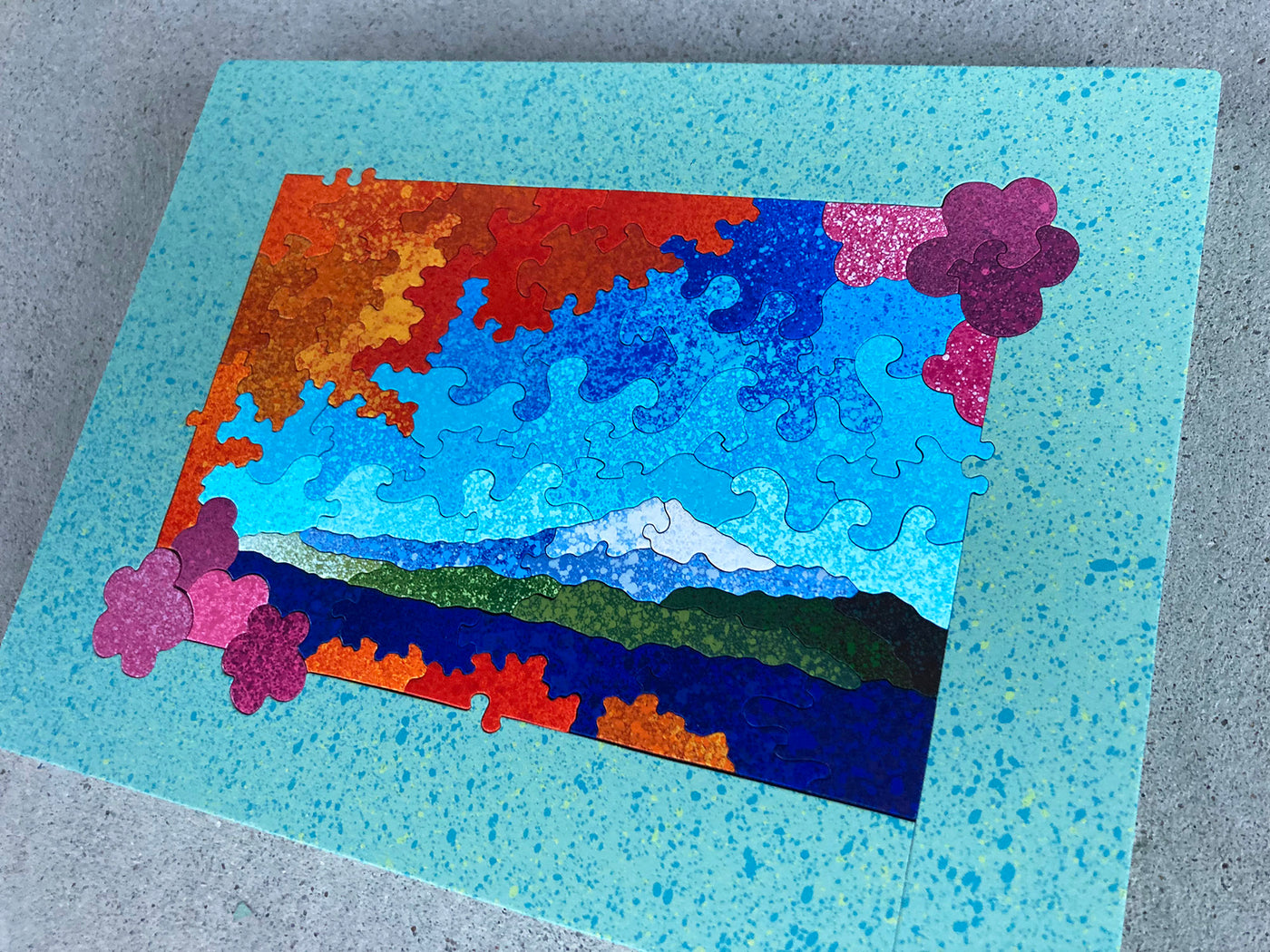 Mt. Fuji (Mint Green)