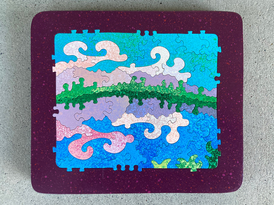 Reflections (Aubergine)