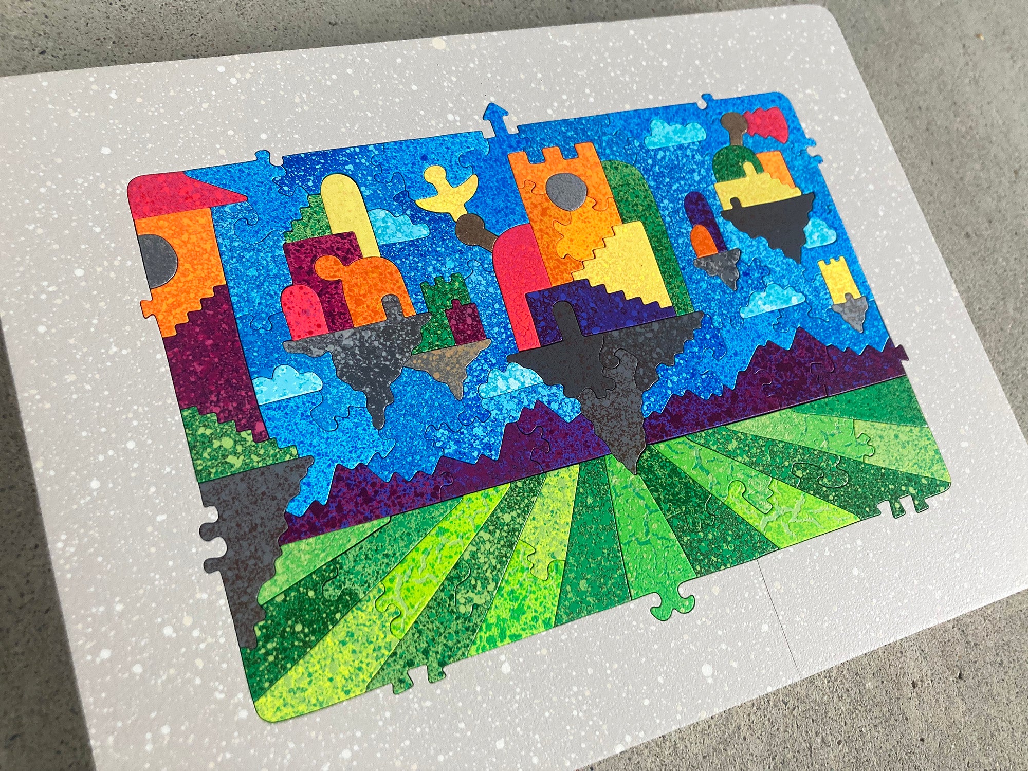 Floating Cities II (Ivory)