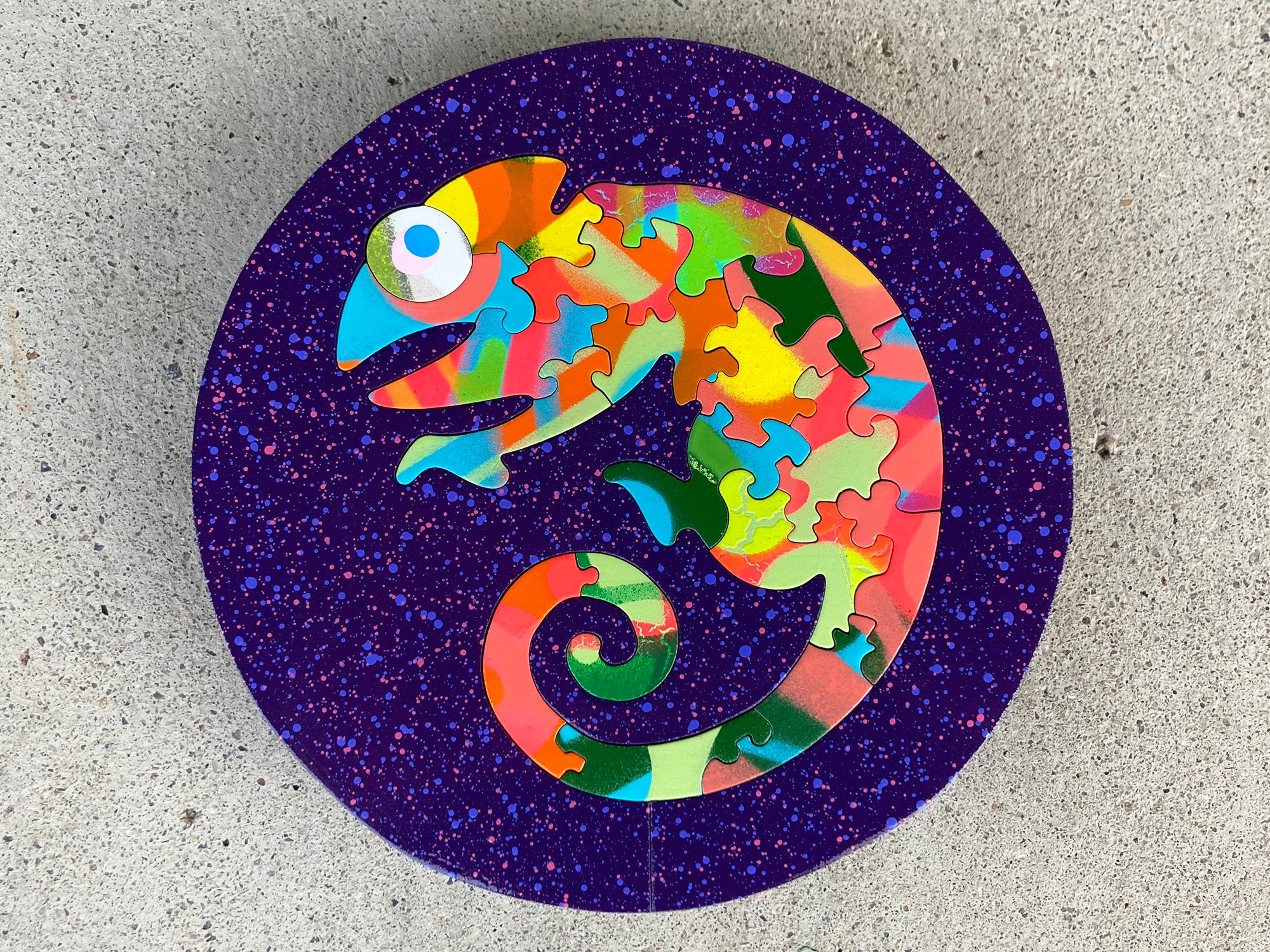 Crafty Chameleon (Purple)