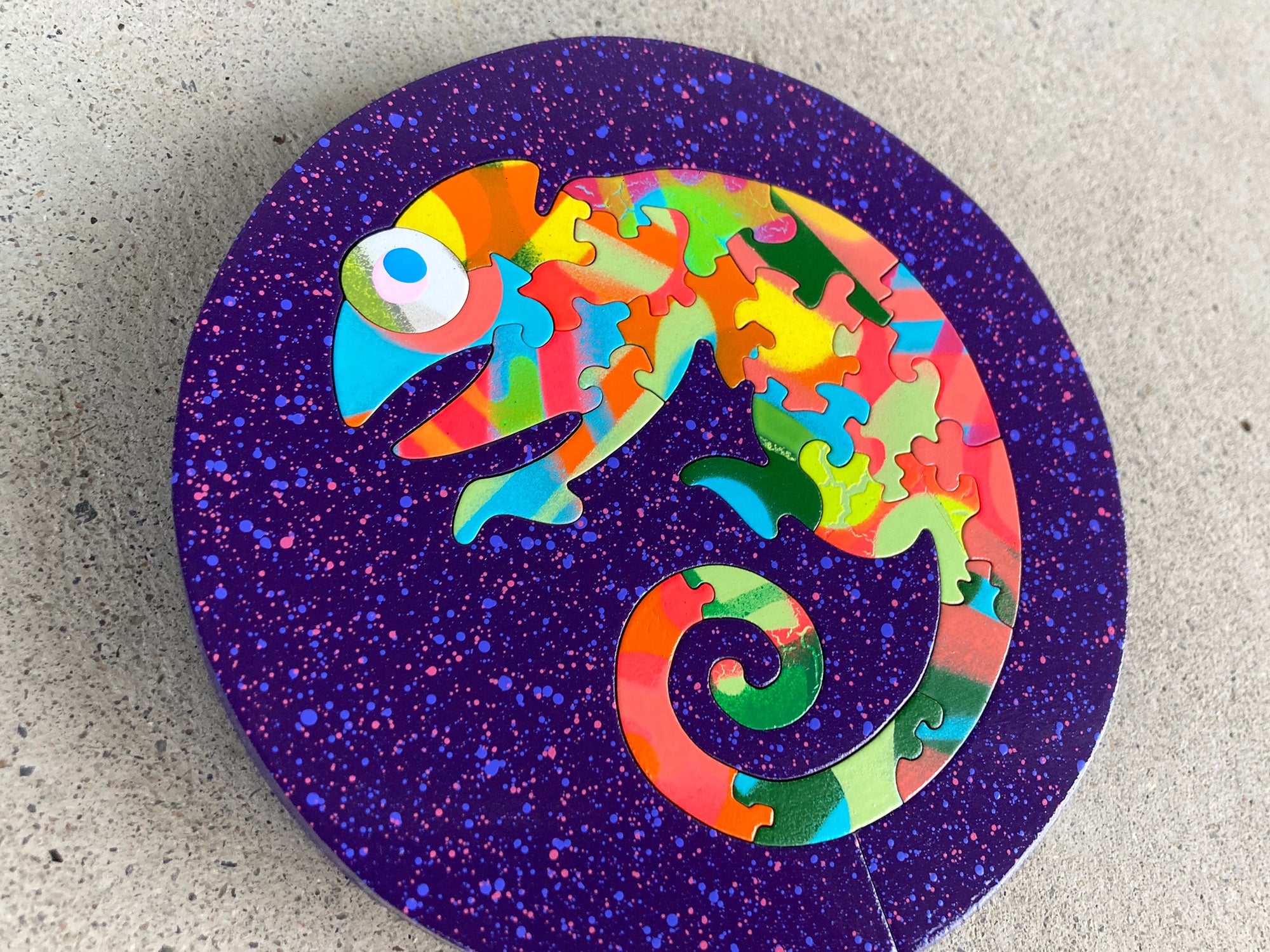 Crafty Chameleon (Purple)