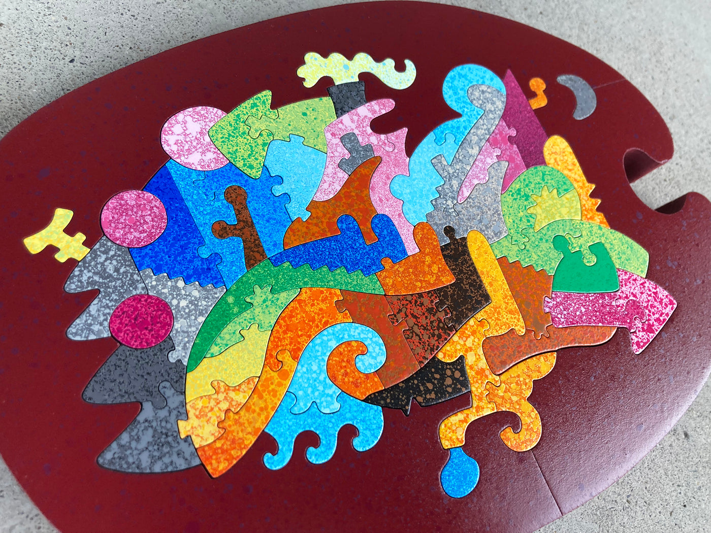 Here Nor There (Burgundy)