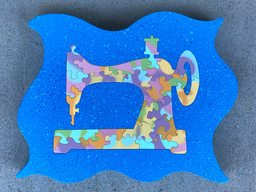 Sewing Machine (Blue)