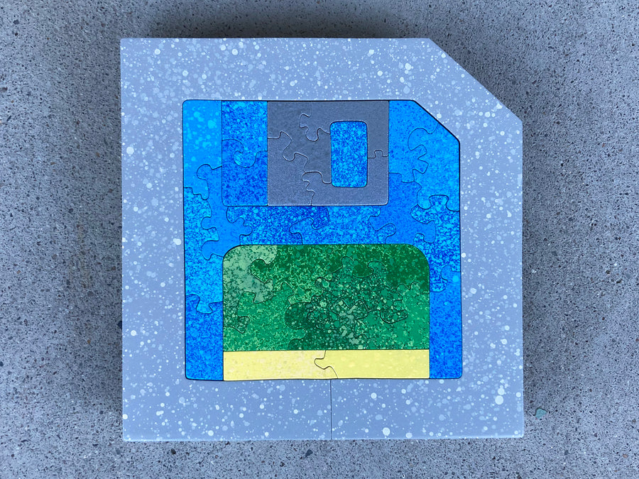 Three Point Five (Blue/Light Grey)