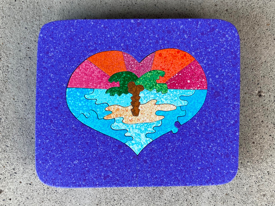 Lil' Heart (Palm Island/Grape)