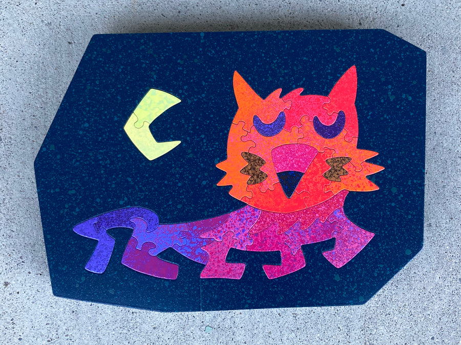 Lazy Fox (Navy Blue)