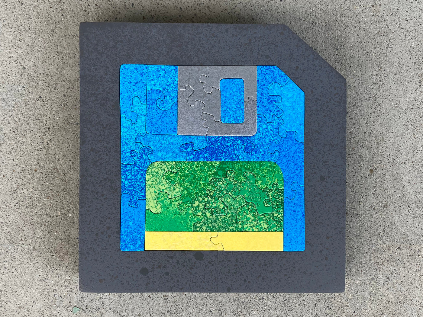 Three Point Five (Blue/Dark Grey)