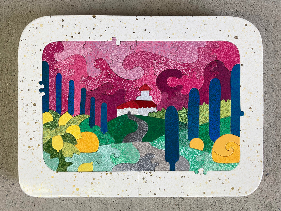 Tuscany Hills (Ivory-Gold)