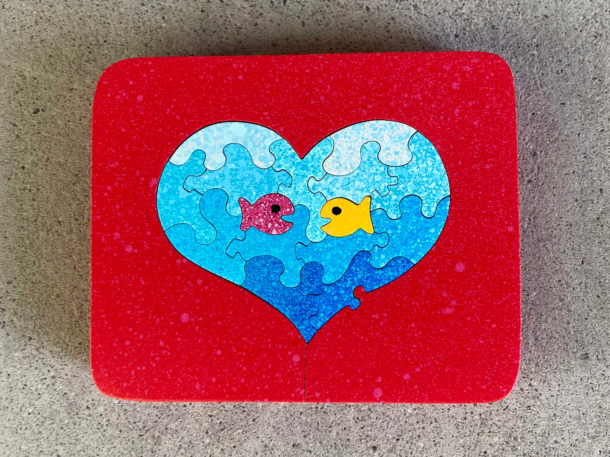 Lil' Heart (Two Fish/Red)