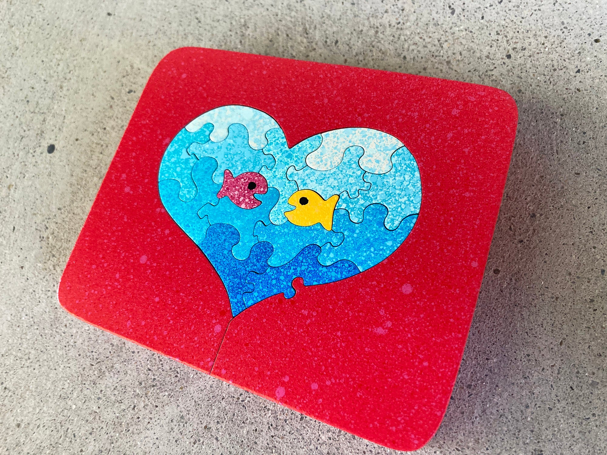 Lil' Heart (Two Fish/Red)