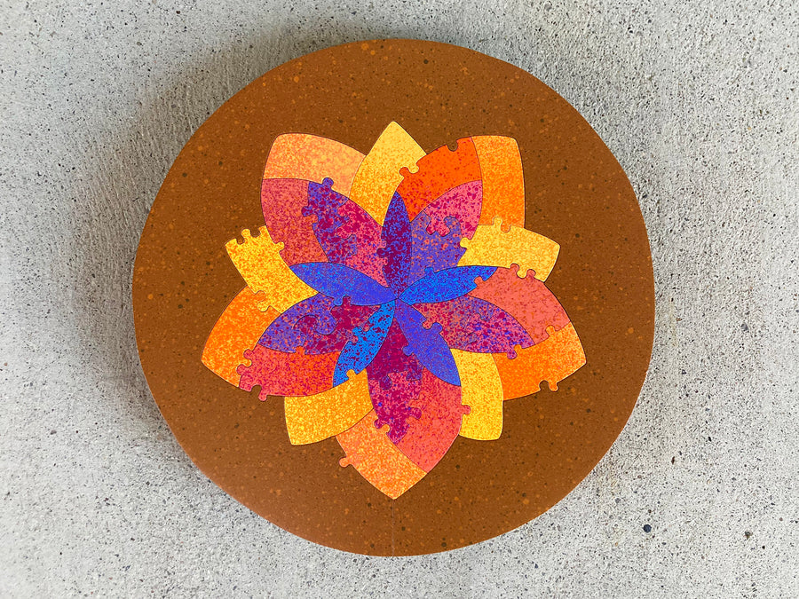 Petal Mandala (Terracotta)