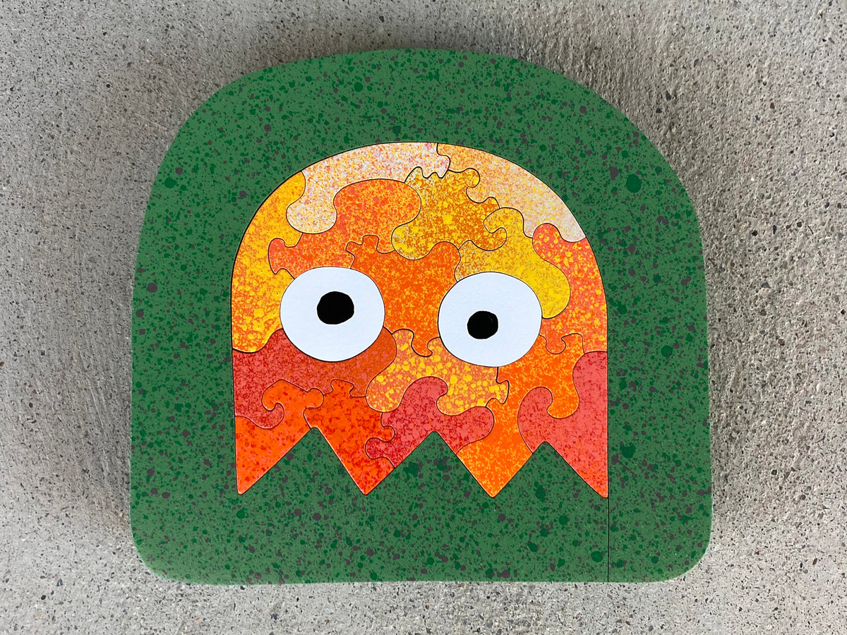Lil' Ghost (Orange/Moss)
