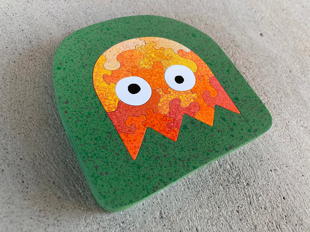Lil' Ghost (Orange/Moss)