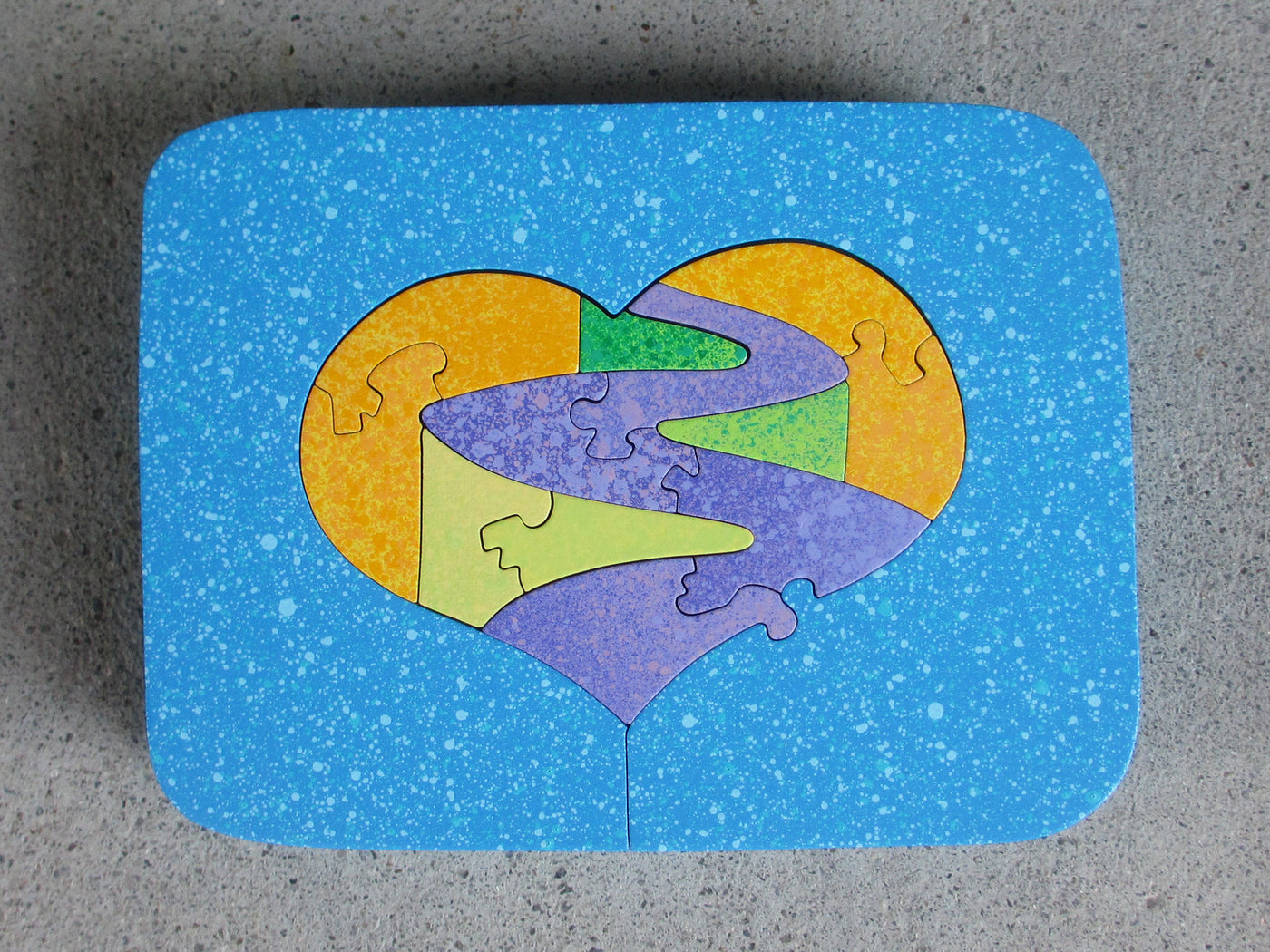 Lil' Heart (Winding Path/Blue)