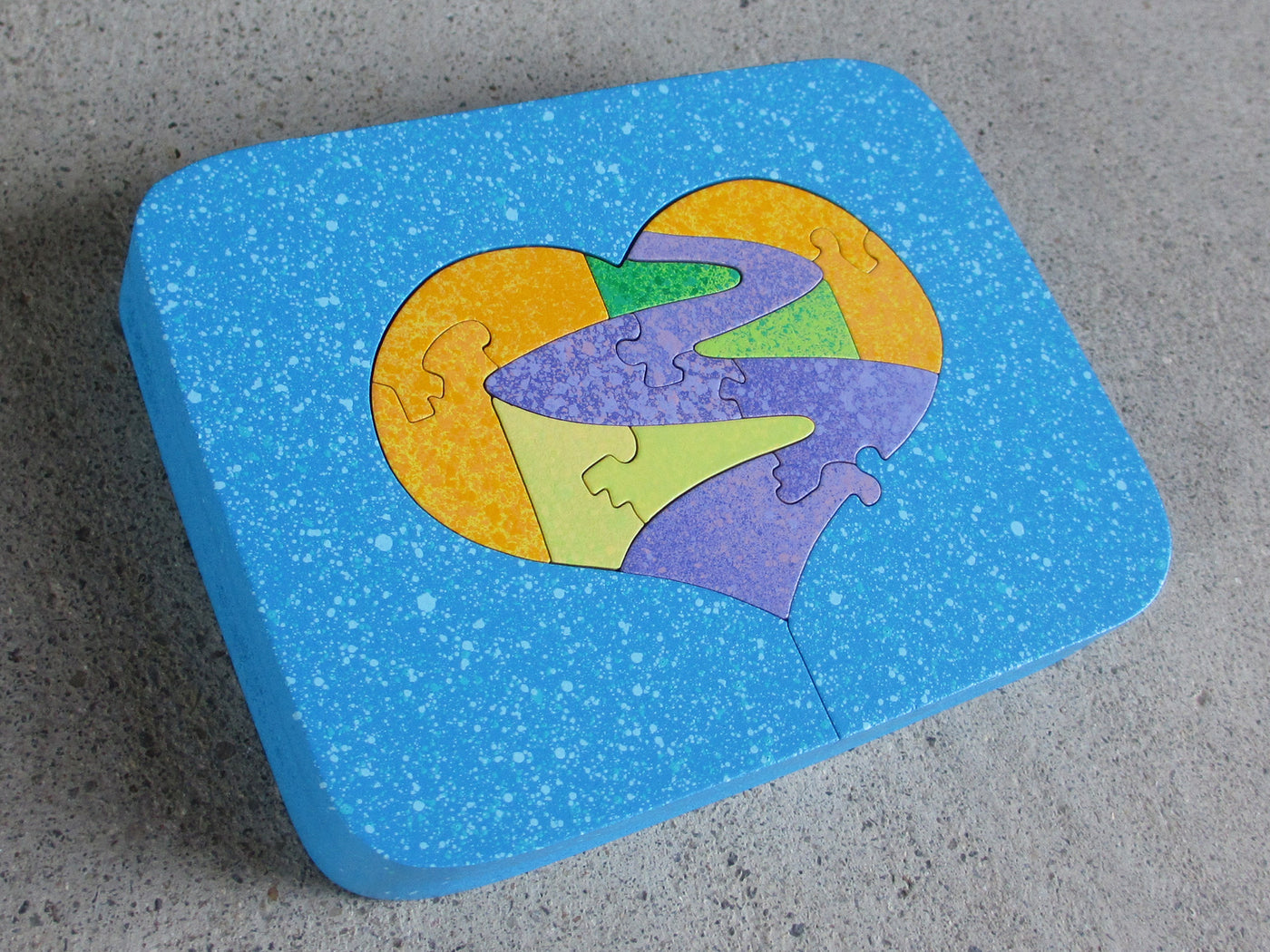 Lil' Heart (Winding Path/Blue)