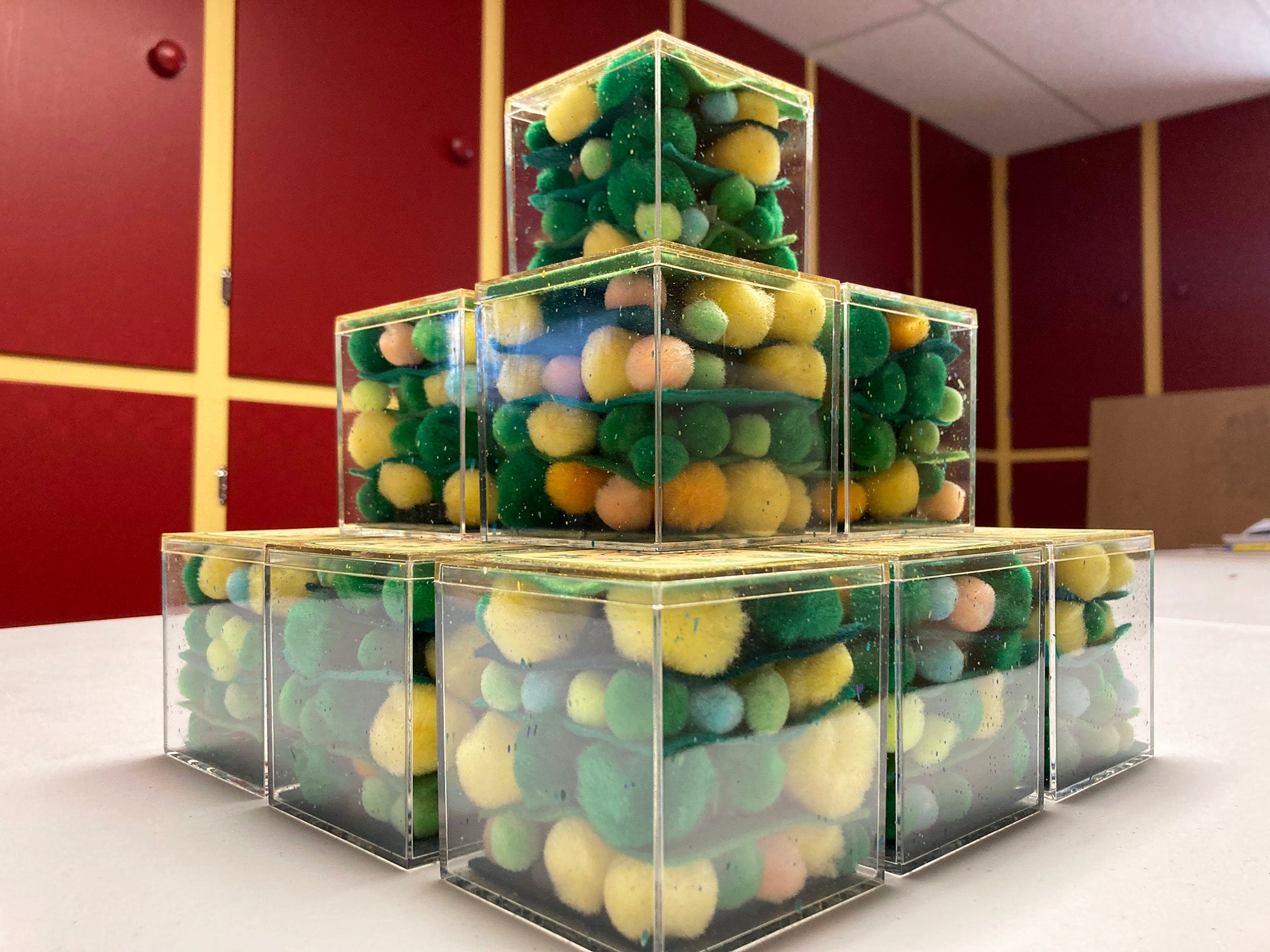 Lucky Cactus Magnet 4-Pack